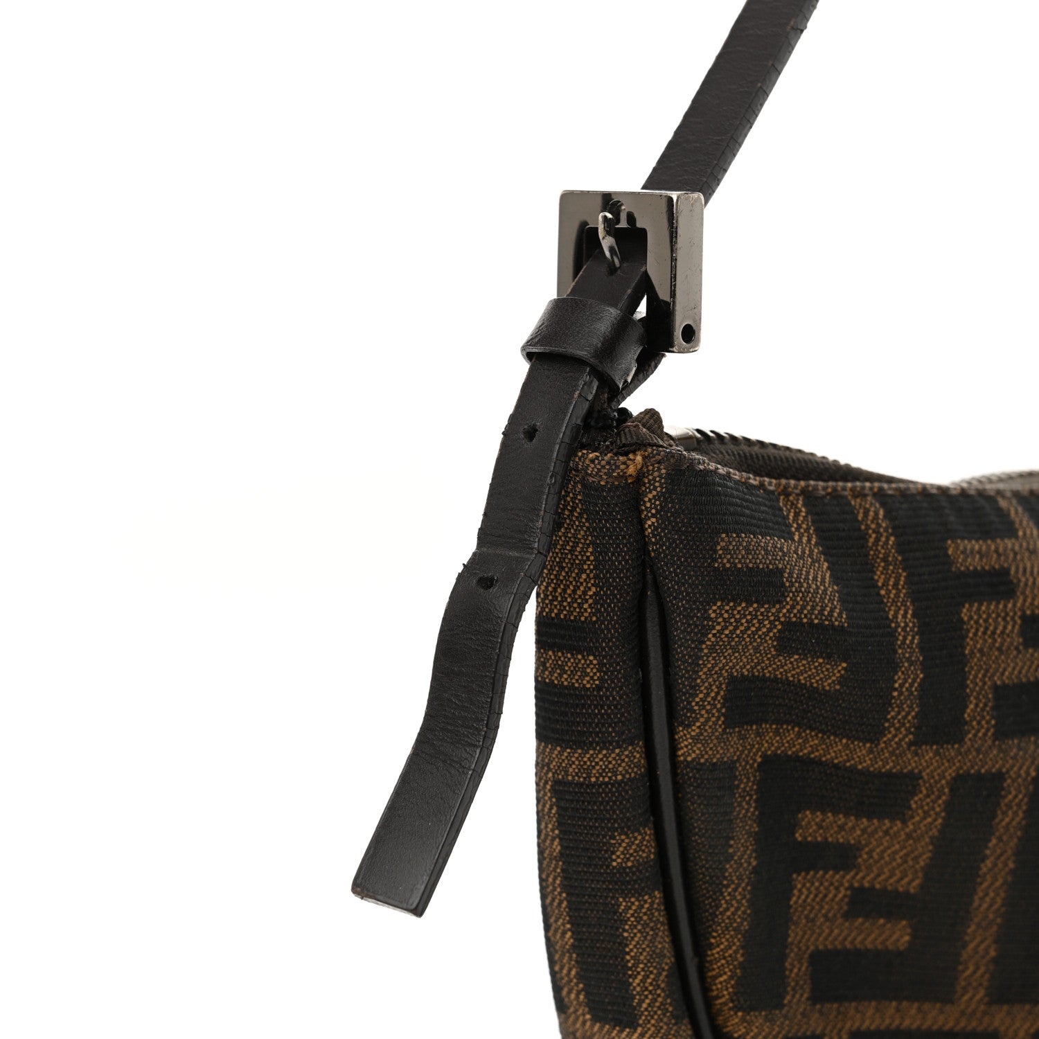 Fendi Zucca Pochette Tobacco 10 of 11