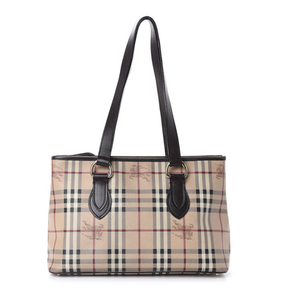 Burberry Haymarket Check Medium Regent Tote Chocolate 1 of 13