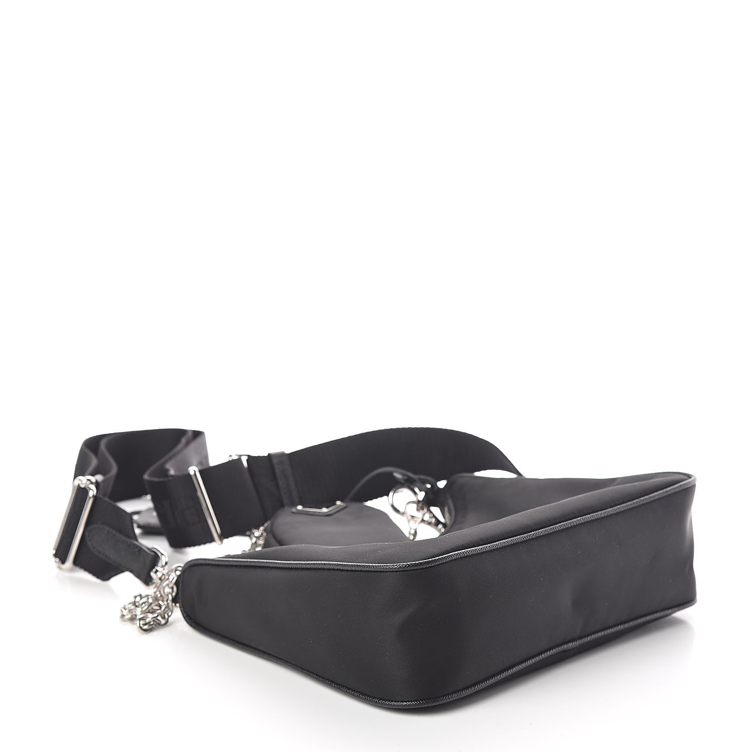 Prada Nylon Re-Edition 2005 Shoulder Bag Black 4 of 9