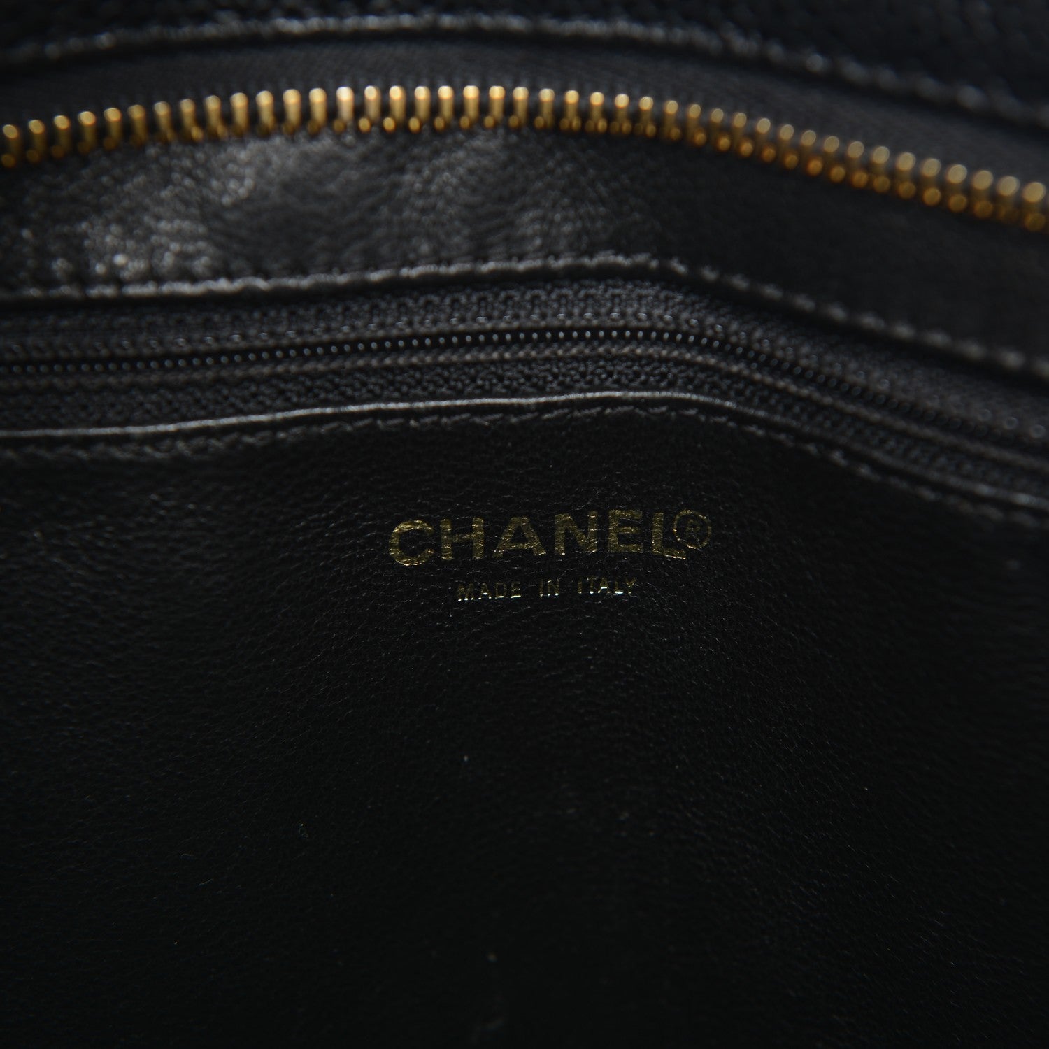 Chanel Caviar Medallion Tote Black 6 of 9