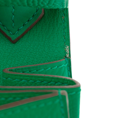 Hermes Taurillon Clemence Jypsiere 34 Menthe Menthe 11 of 13