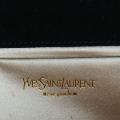 Saint Laurent Patent Y-Mail Clutch Black 7 of 8