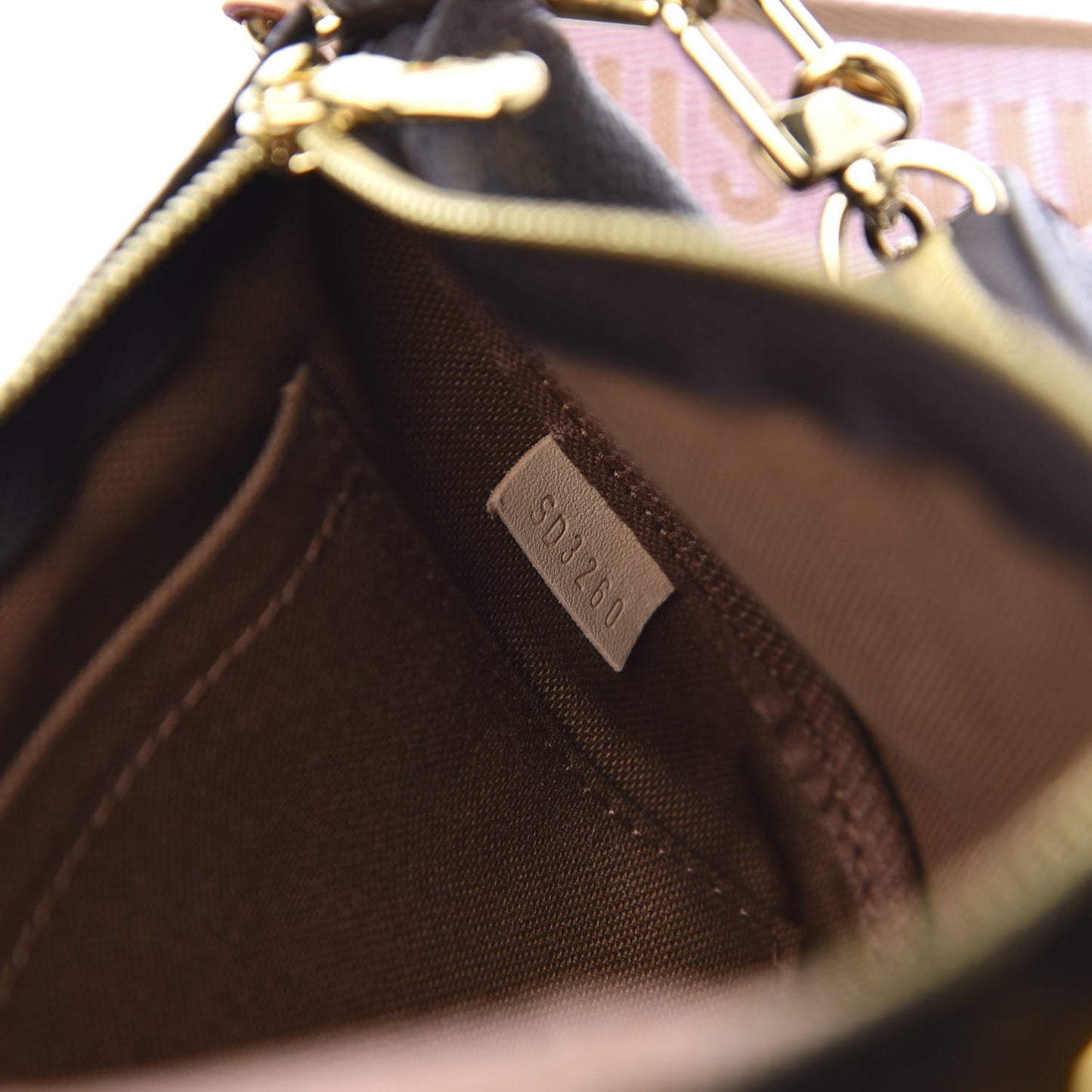 Monogram Multi Pochette Accessories Rose Clair