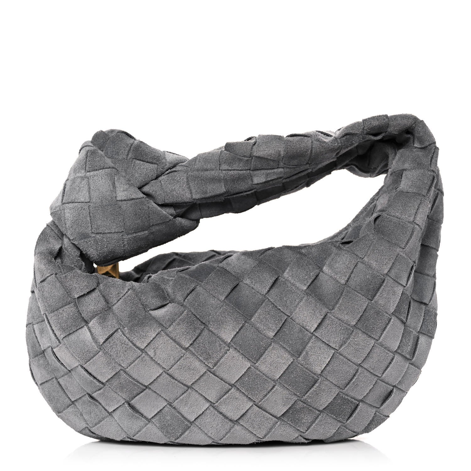 Bottega Veneta Suede Intrecciato Mini Jodie Thunder 1 of 12