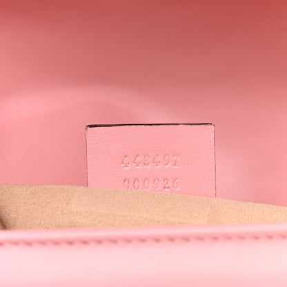 Gucci Calfskin Matelasse Small GG Marmont Shoulder Bag Wild Rose 7 of 10