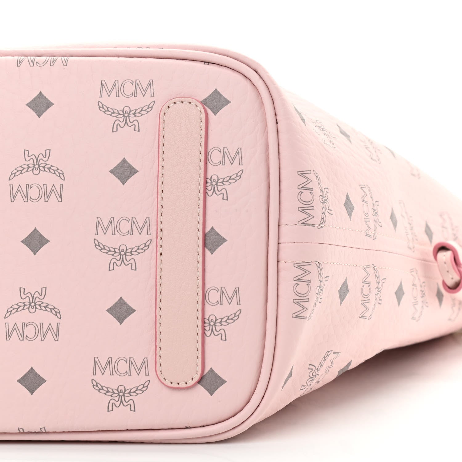MCM Visetos Medium Liz Reversible Shopper Tote Powder Pink 11 of 11