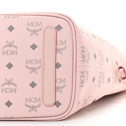 MCM Visetos Medium Liz Reversible Shopper Tote Powder Pink 11 of 11