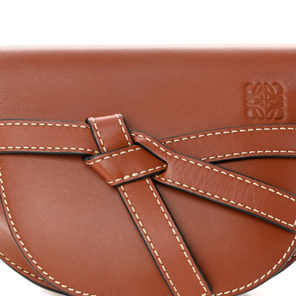 Loewe Calfskin Mini Gate Crossbody Bag Rust 7 of 13