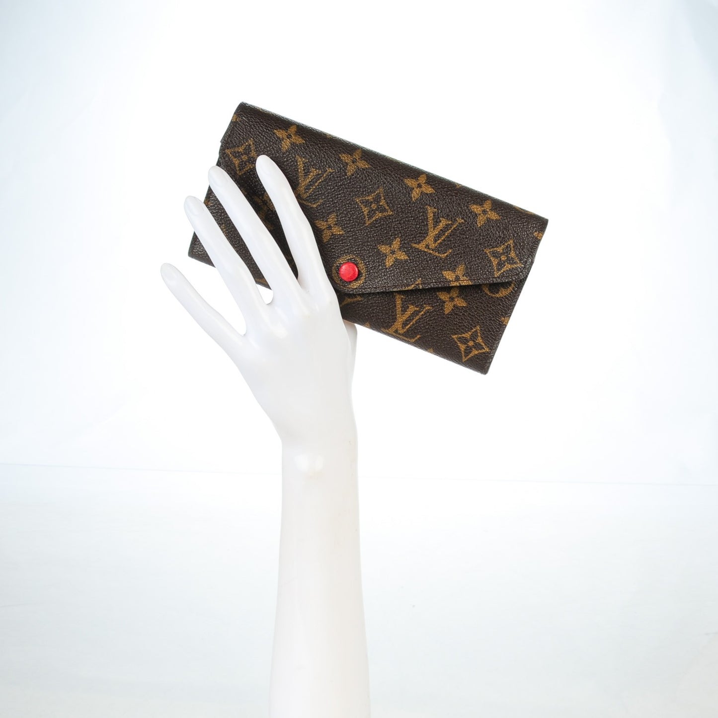Monogram Josephine Wallet Red
