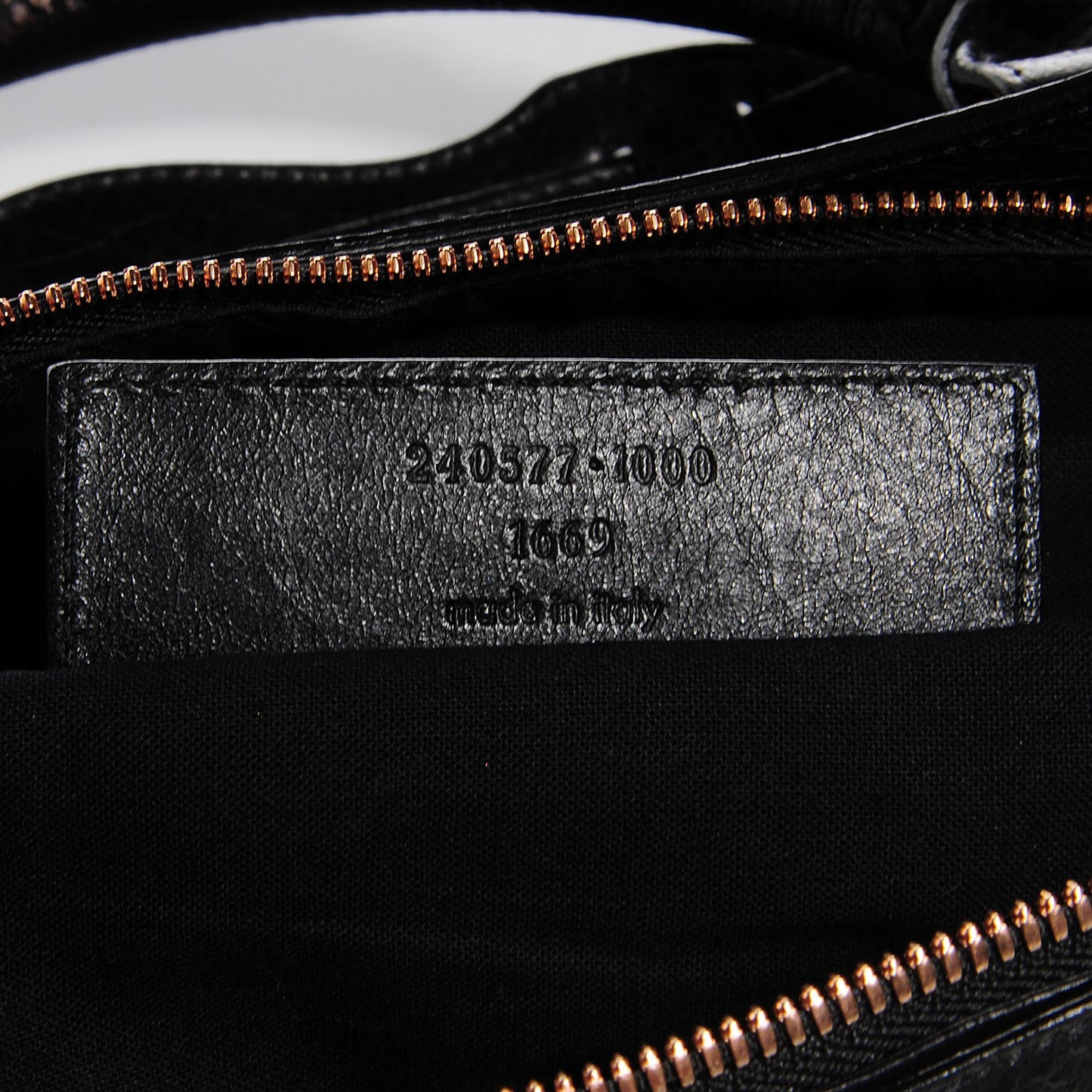 Agneau Giant 12 Rose Gold Hardware First Black