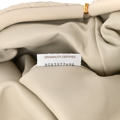 Bottega Veneta Nappa Maxi Intrecciato The Pouch Oversized Clutch Plaster 6 of 9