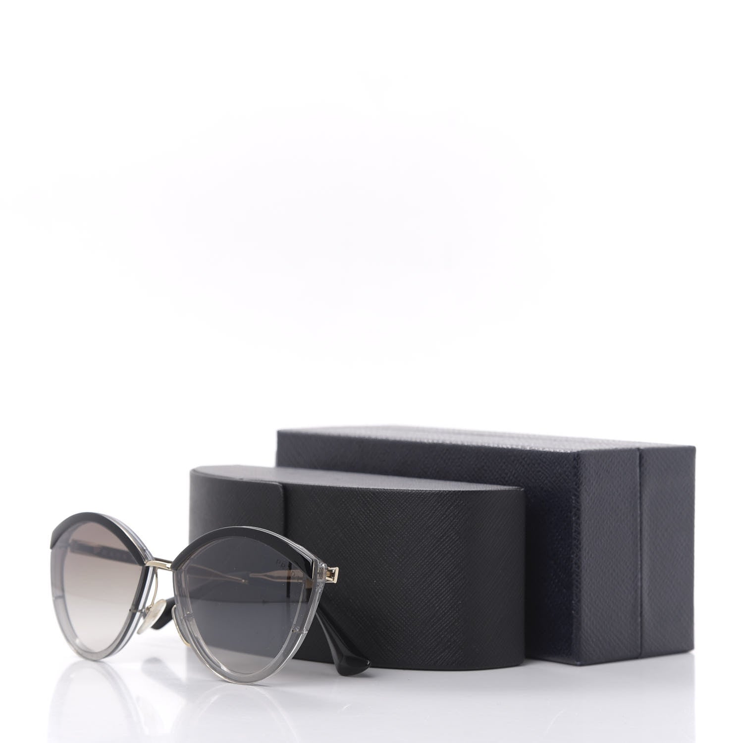 Prada Cinema Sunglasses SPR 07U Black 8 of 8