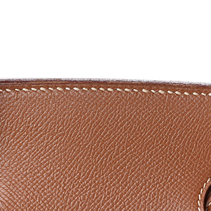 Hermes Courchevel Birkin 35 Gold 39 of 49