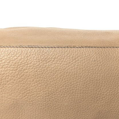 Gucci Pebbled Calfskin Large Soho Chain Shoulder Bag Nude 15 of 16