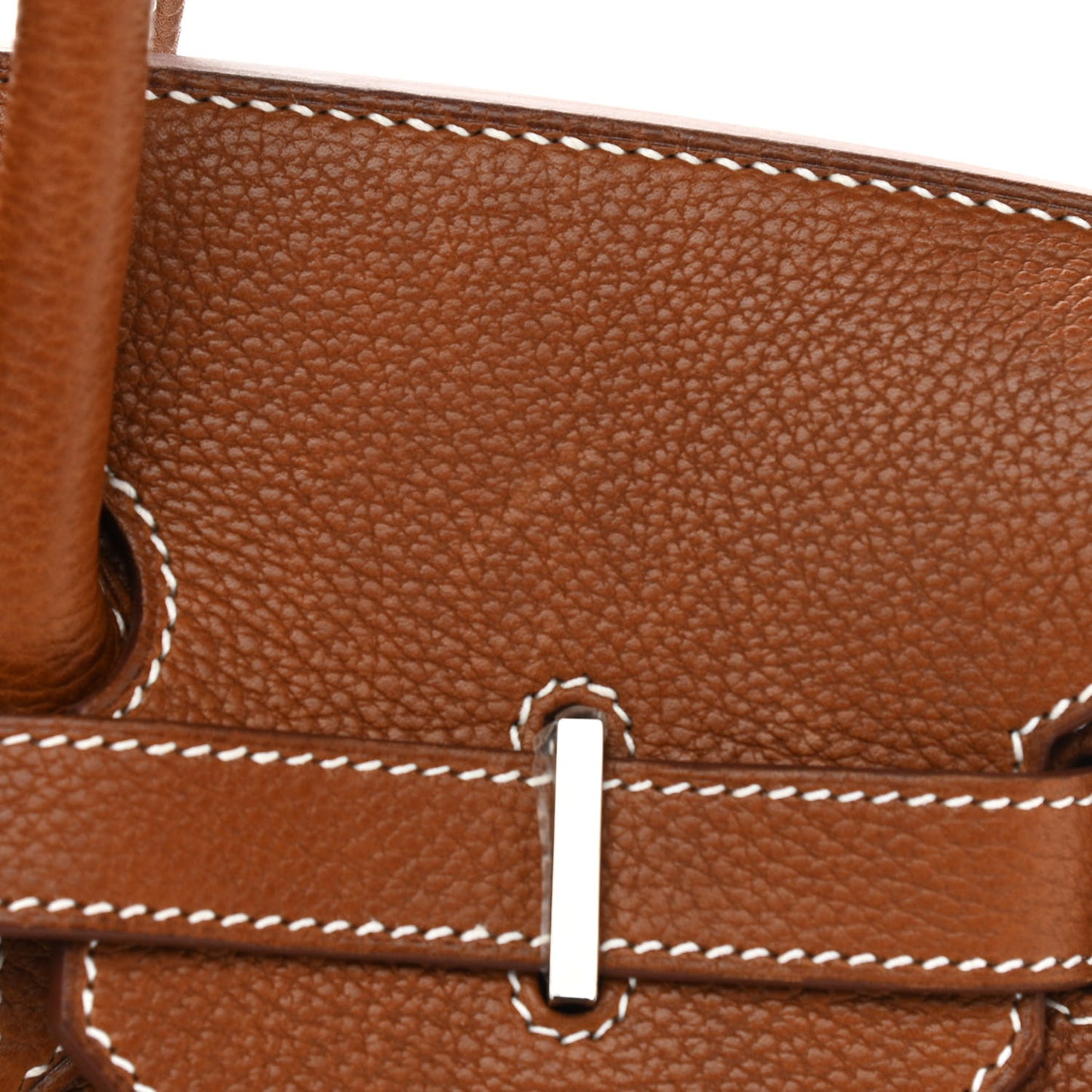 Natural Barenia Faubourg Birkin 35 Fauve