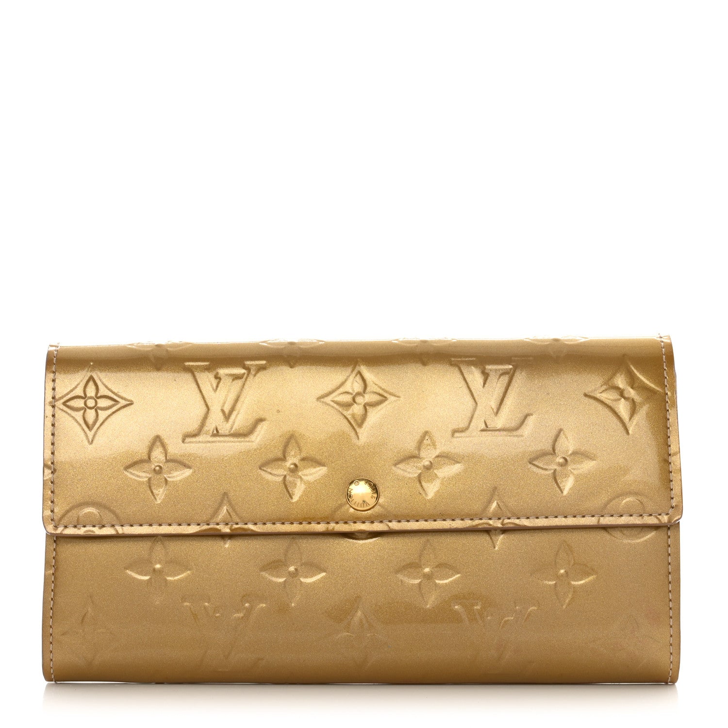 Louis Vuitton Vernis Sarah Wallet Noisette 1 of 11