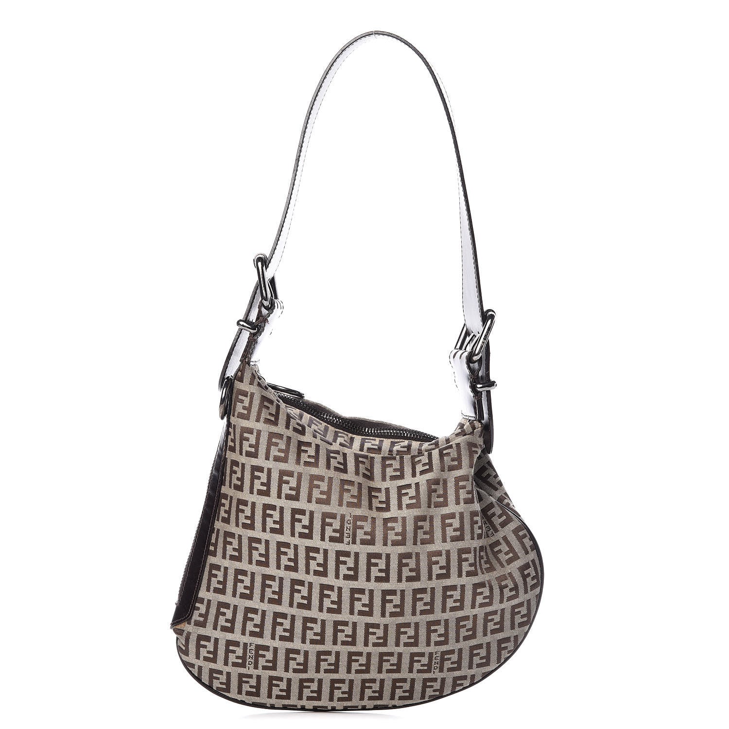 Fendi Zucchino Oyster Brown 1 of 9