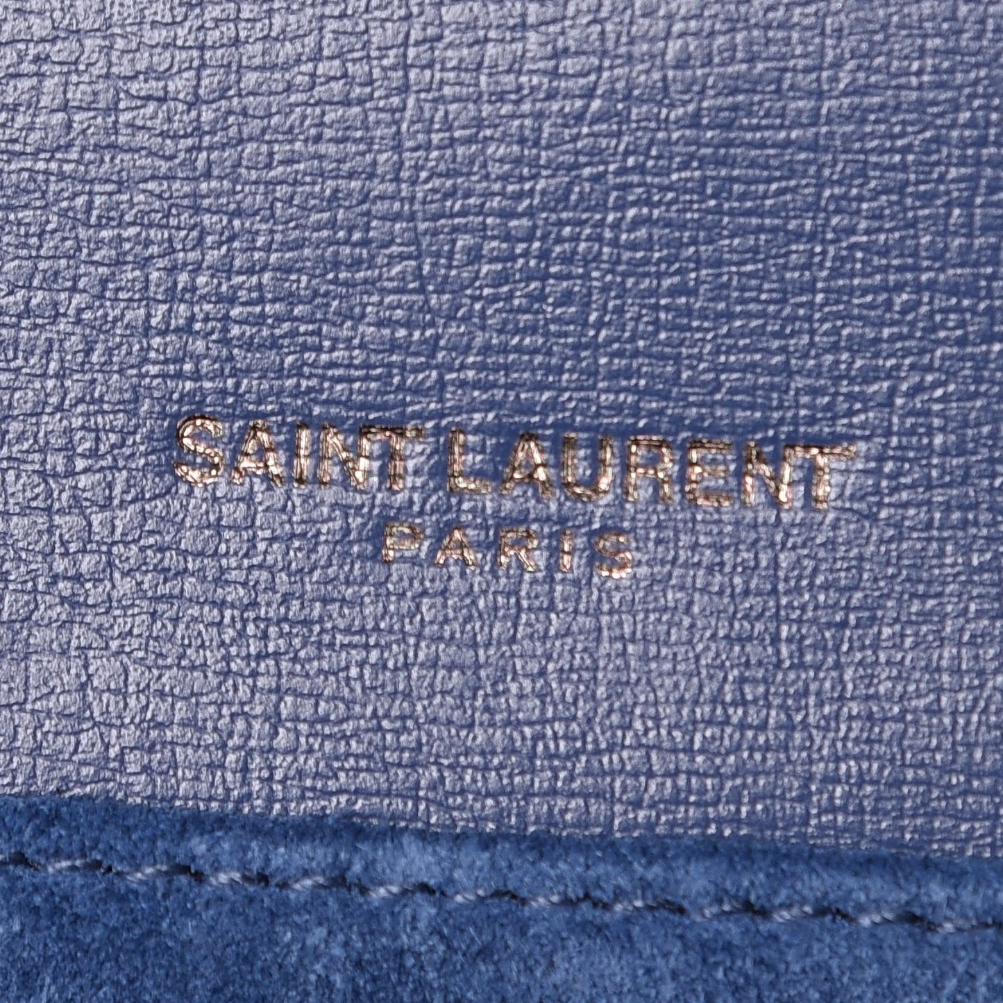 Calfskin Medium Bellechasse Satchel Blue