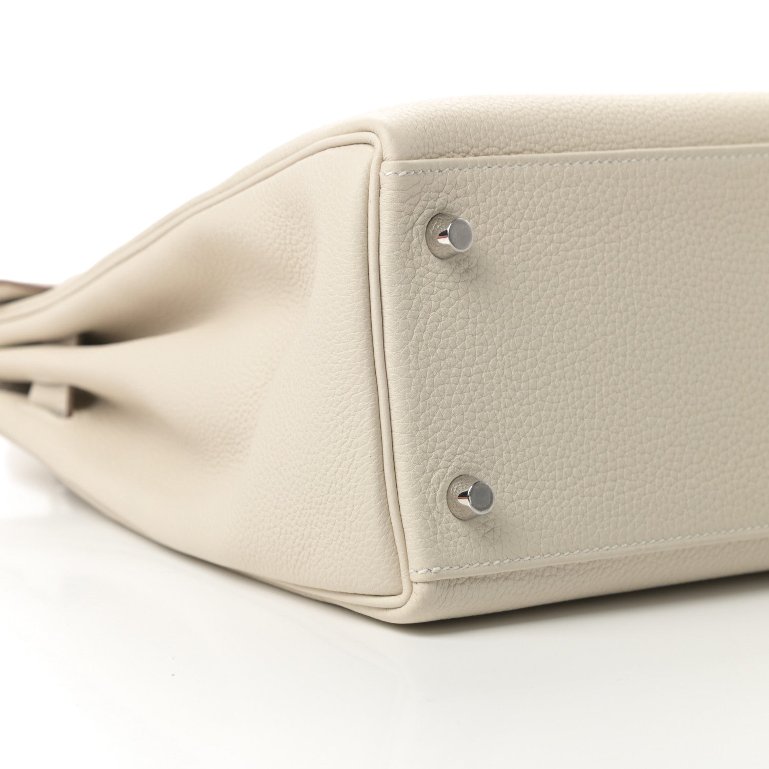 Hermes Togo Kelly Retourne 32 Craie 9 of 11