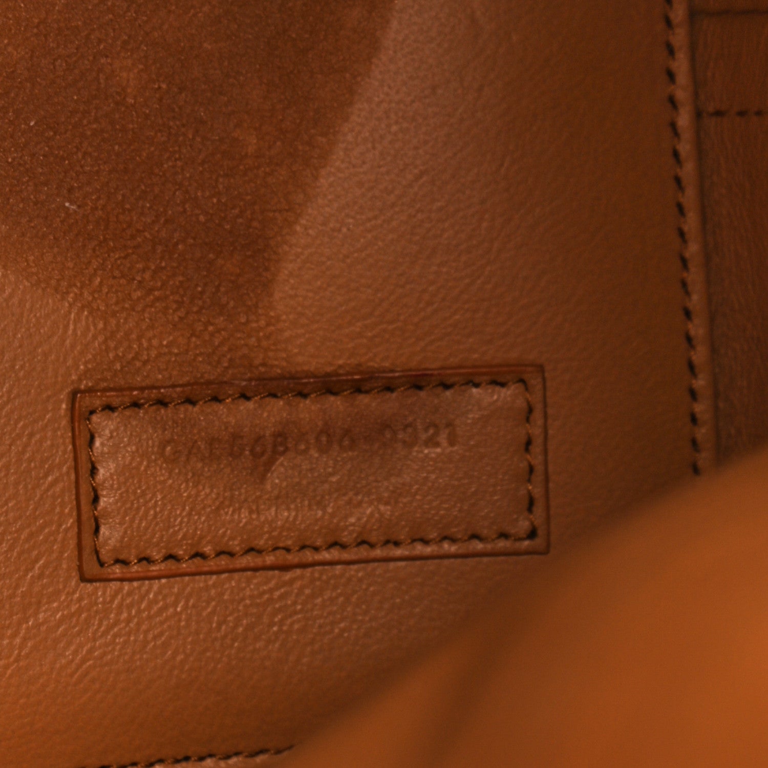 Saint Laurent Canvas All-Over Monogram Bucket Bag Brown 5 of 13