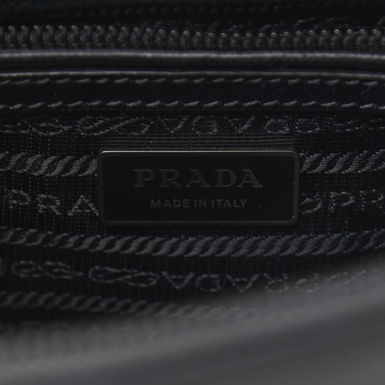 Prada Saffiano Small Galleria Double Zip Tote Black 6 of 9