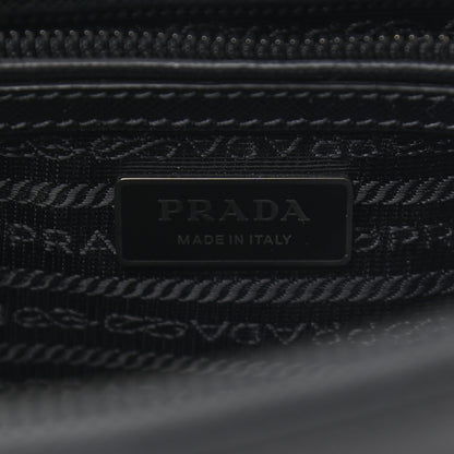 Prada Saffiano Small Galleria Double Zip Tote Black 6 of 9