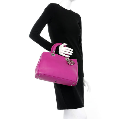 Christian Dior Calfskin Medium Diorissimo Bag Rose Sorbet 2 of 15