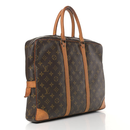 Louis Vuitton Monogram Porte-Documents Voyage Briefcase 3 of 29