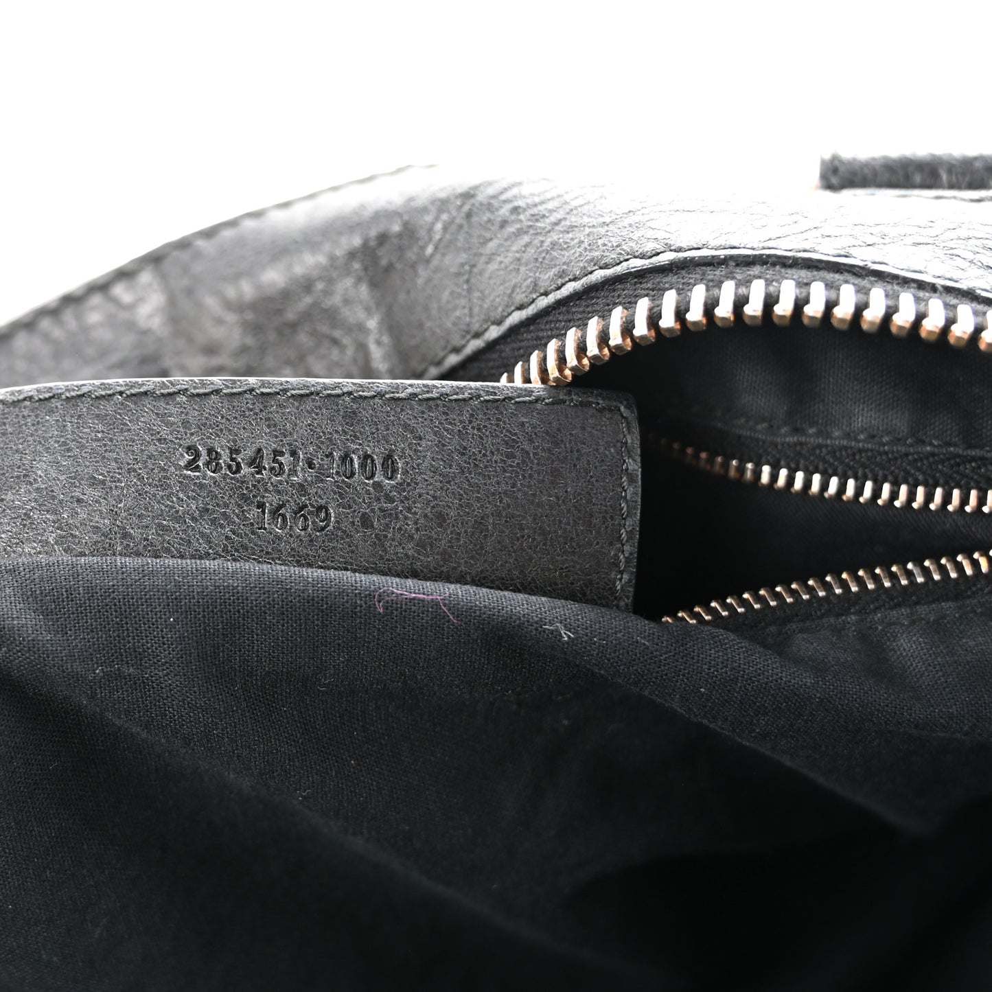 Agneau Giant 12 Rose Gold Hardware City Black