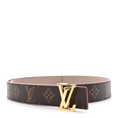 Louis Vuitton Calfskin Monogram 30mm LV Initiales Reversible Belt 80 32 Arizona 2 of 5
