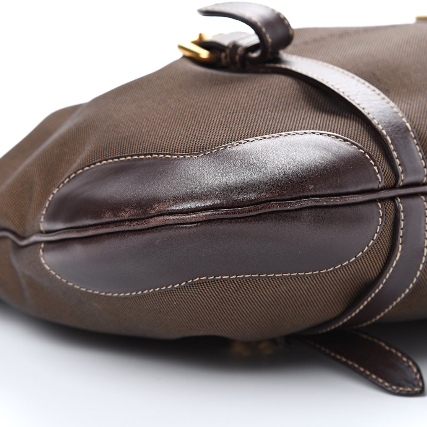 Jacquard Logo Tote Brown