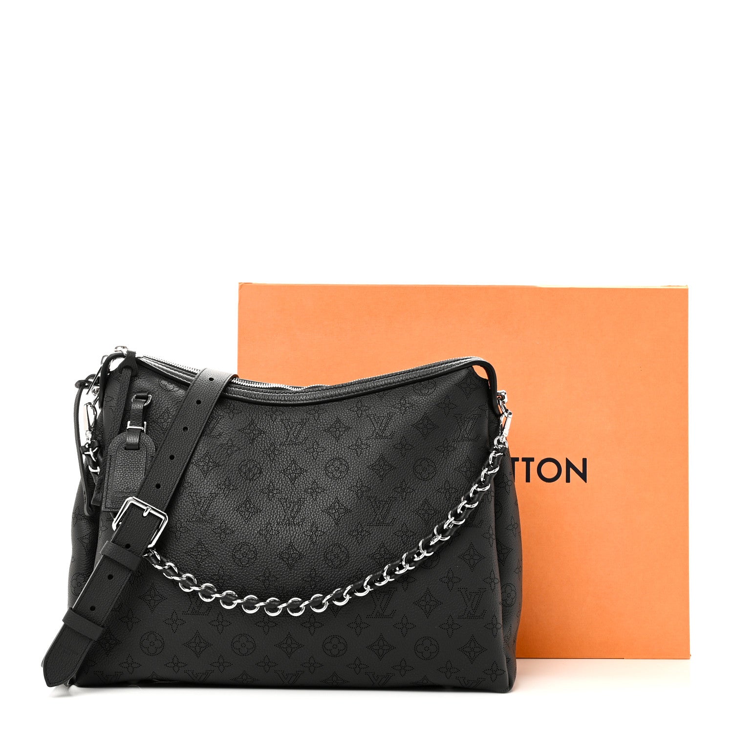 Louis Vuitton Mahina Braided Hand It All MM Black 1861952