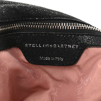 Stella McCartney Shaggy Deer Small Falabella Fold Over Tote Black 4 of 8