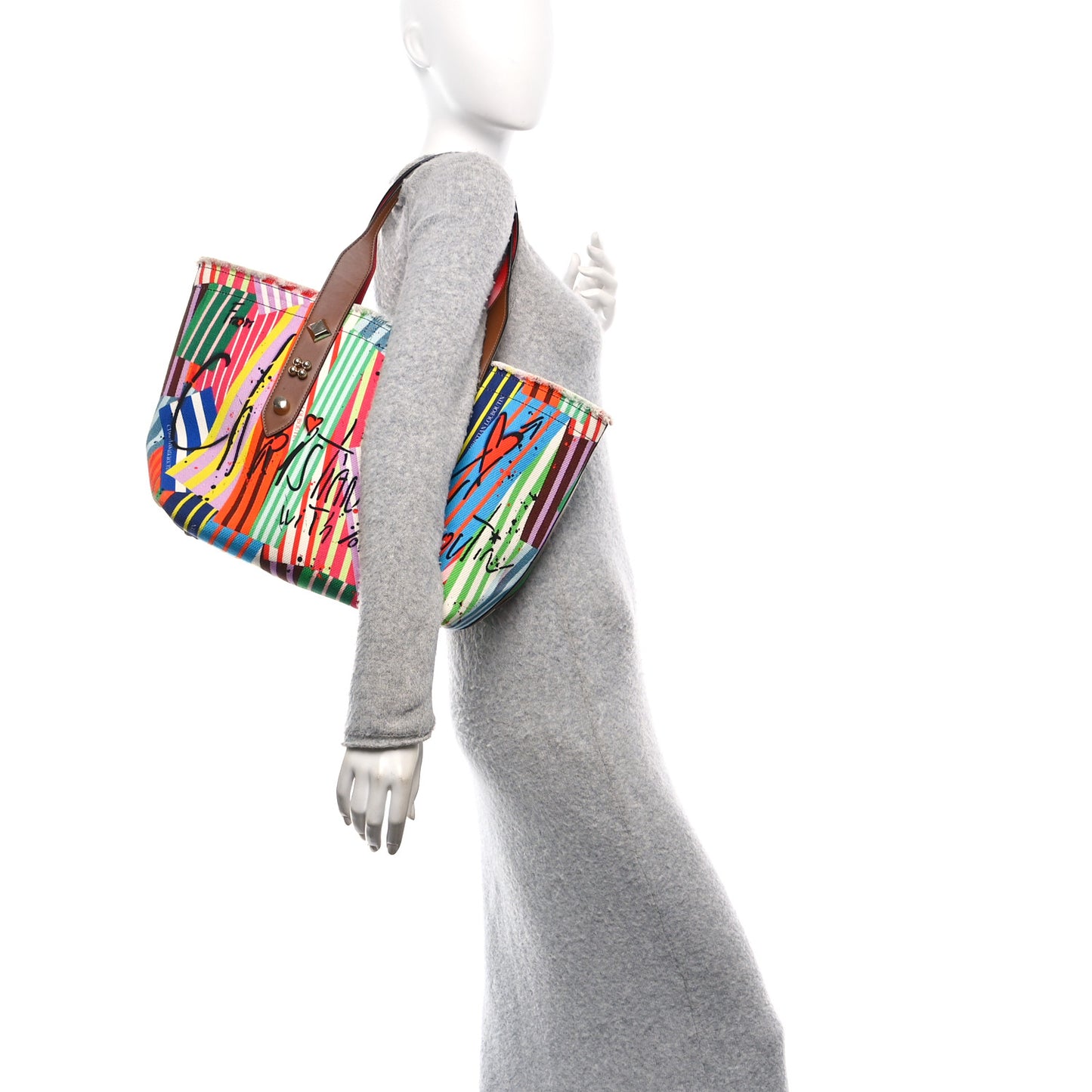 Frangibus Printed Medium Tote Multicolor