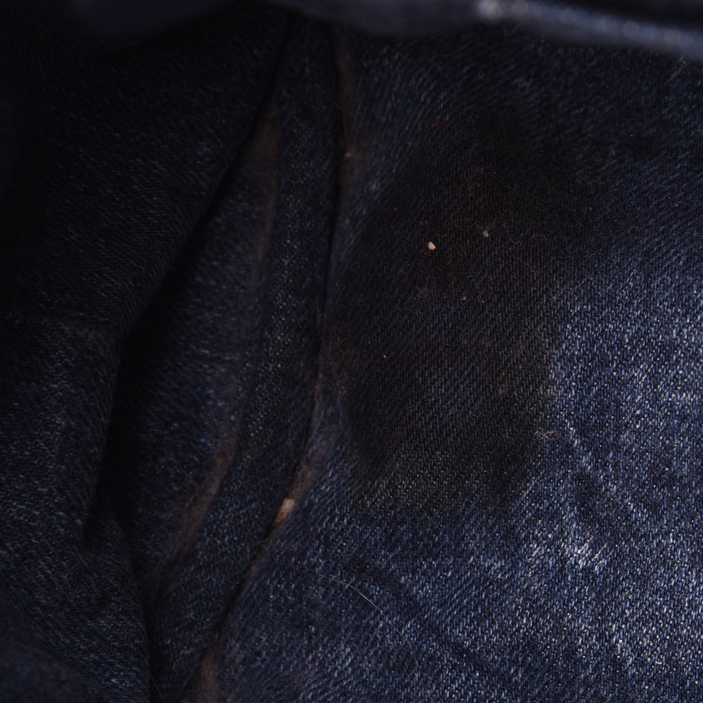 Denim Small Logo Tote Avio