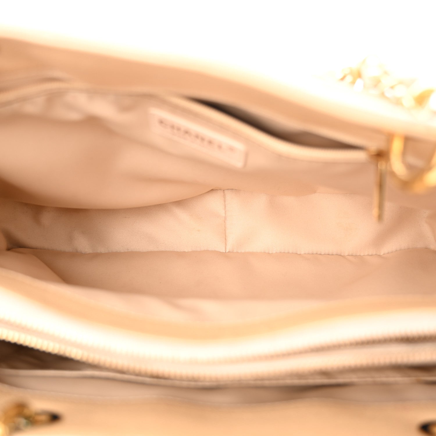 Chanel Caviar Quilted Grand Shopping Tote GST Beige Clair 5 of 11