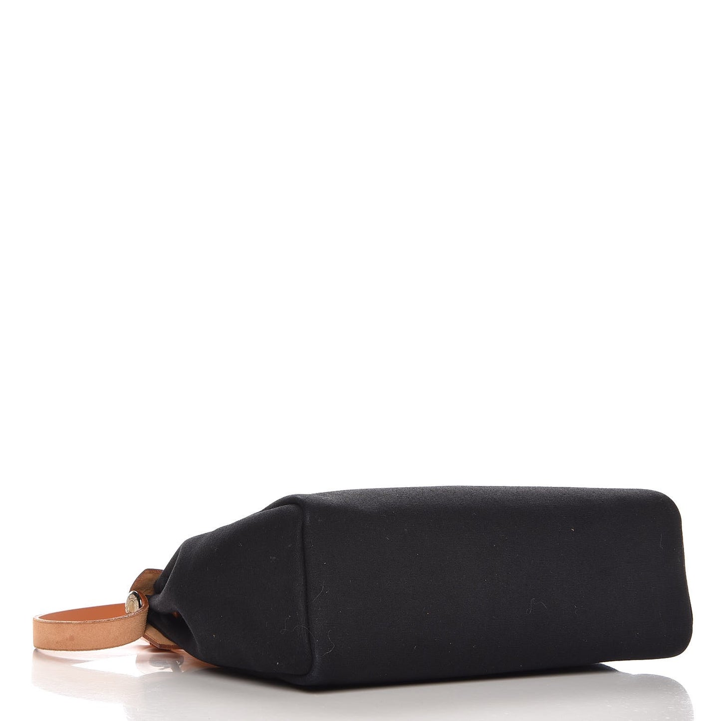 Toile Vache Calfskin Herbag 30 PM Black Natural