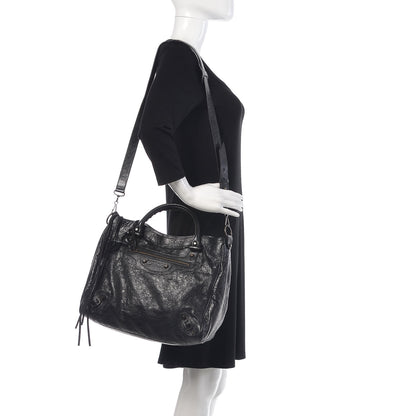 Balenciaga Agneau Classic Hardware Velo Black 2 of 9