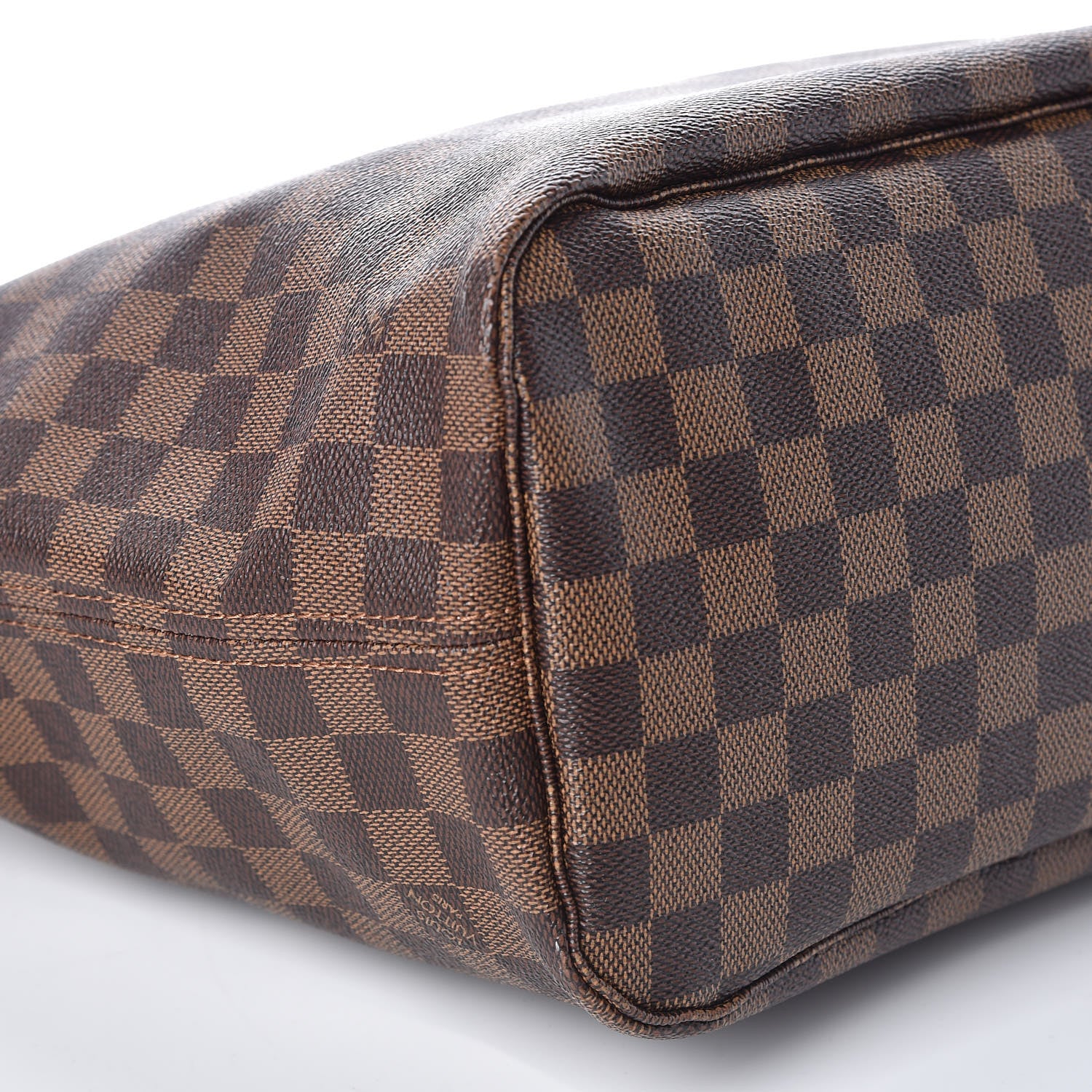 Louis Vuitton Damier Ebene Neo Neverfull MM Rose Ballerine 6 of 10
