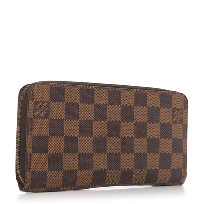 Louis Vuitton Damier Ebene Zippy Wallet 3 of 9