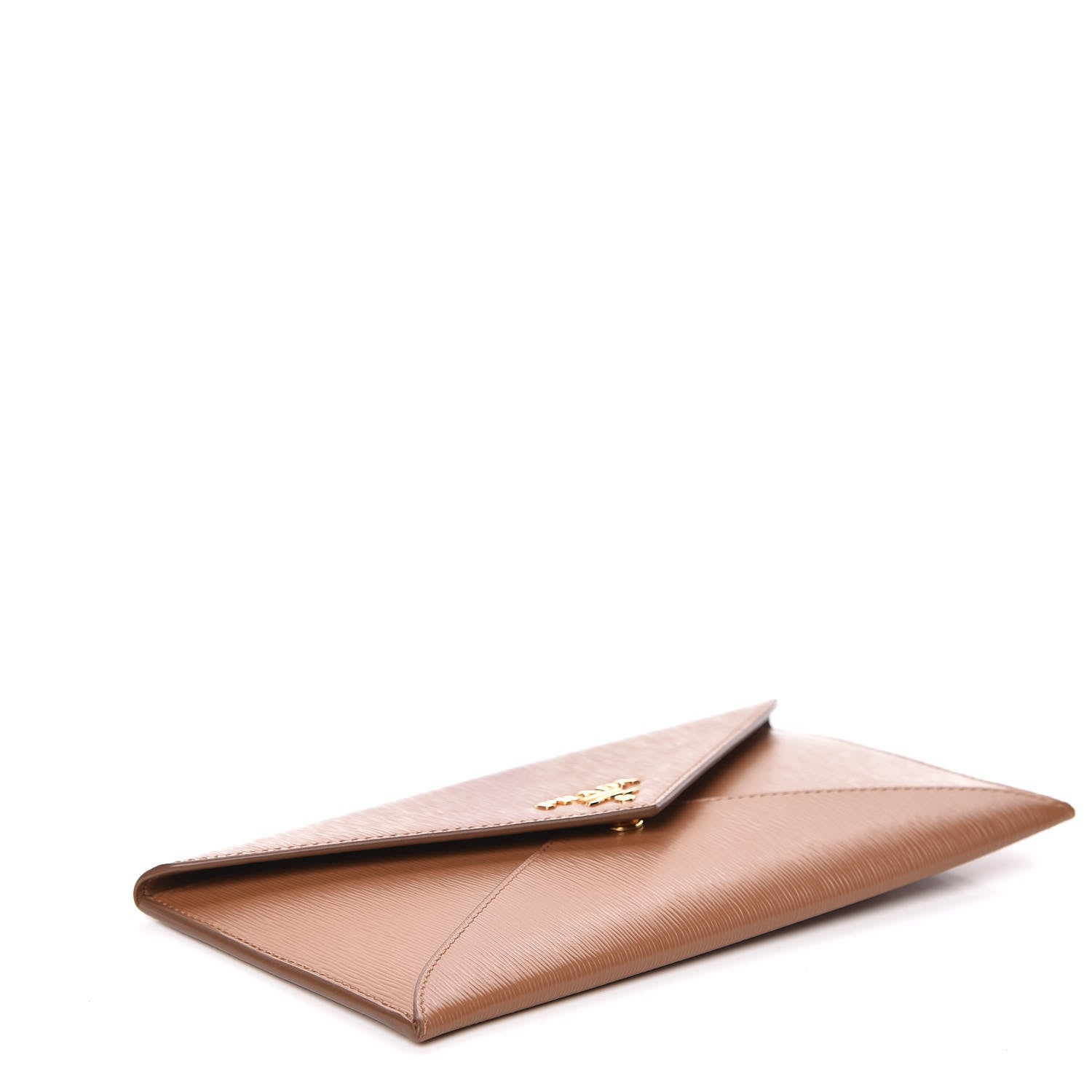 Prada Vitello Move Envelope Wallet Caramel 4 of 8