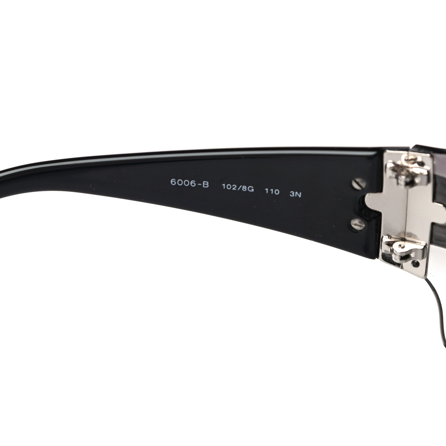 Bulgari Crystal 6006-B Sunglasses Black 5 of 6