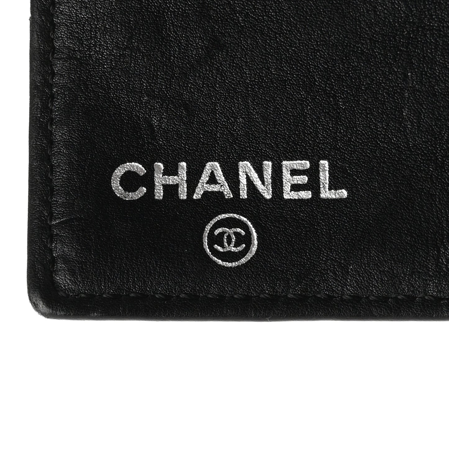 Calfskin Timeless French Wallet Black