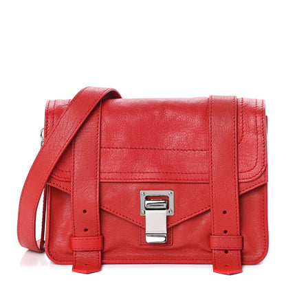 Proenza Schouler Lambskin PS1 Mini Crossbody Bag Red 1 of 9