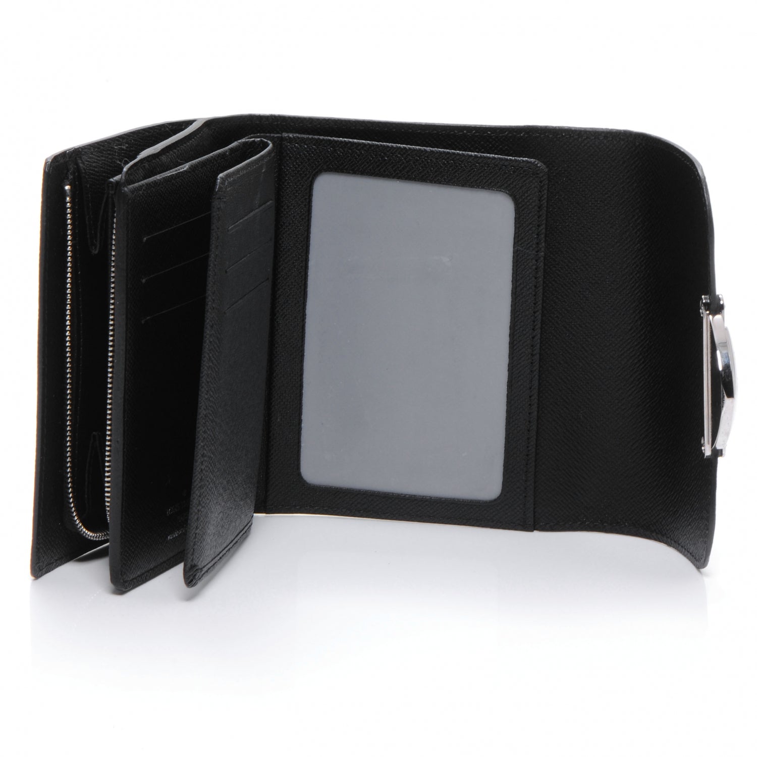 Louis Vuitton Epi Joey Wallet Black 5 of 8