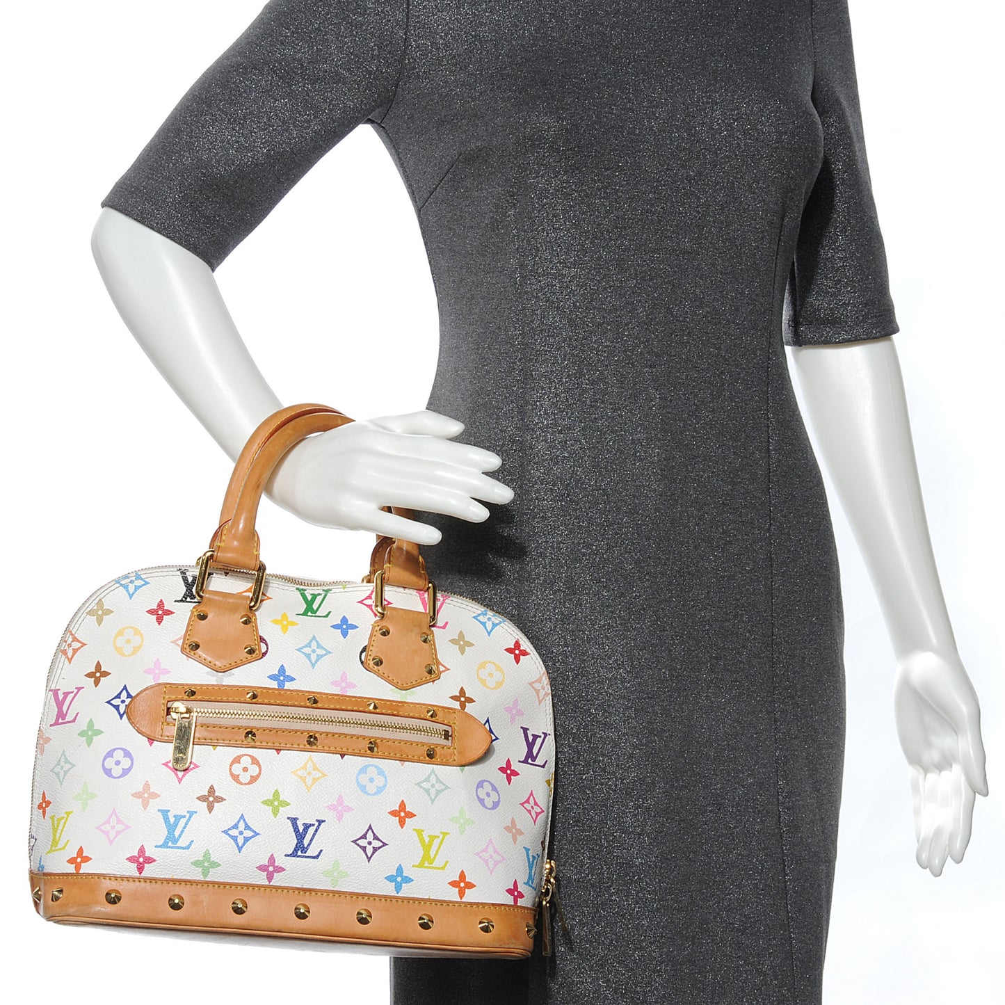 Monogram Multicolor Alma White