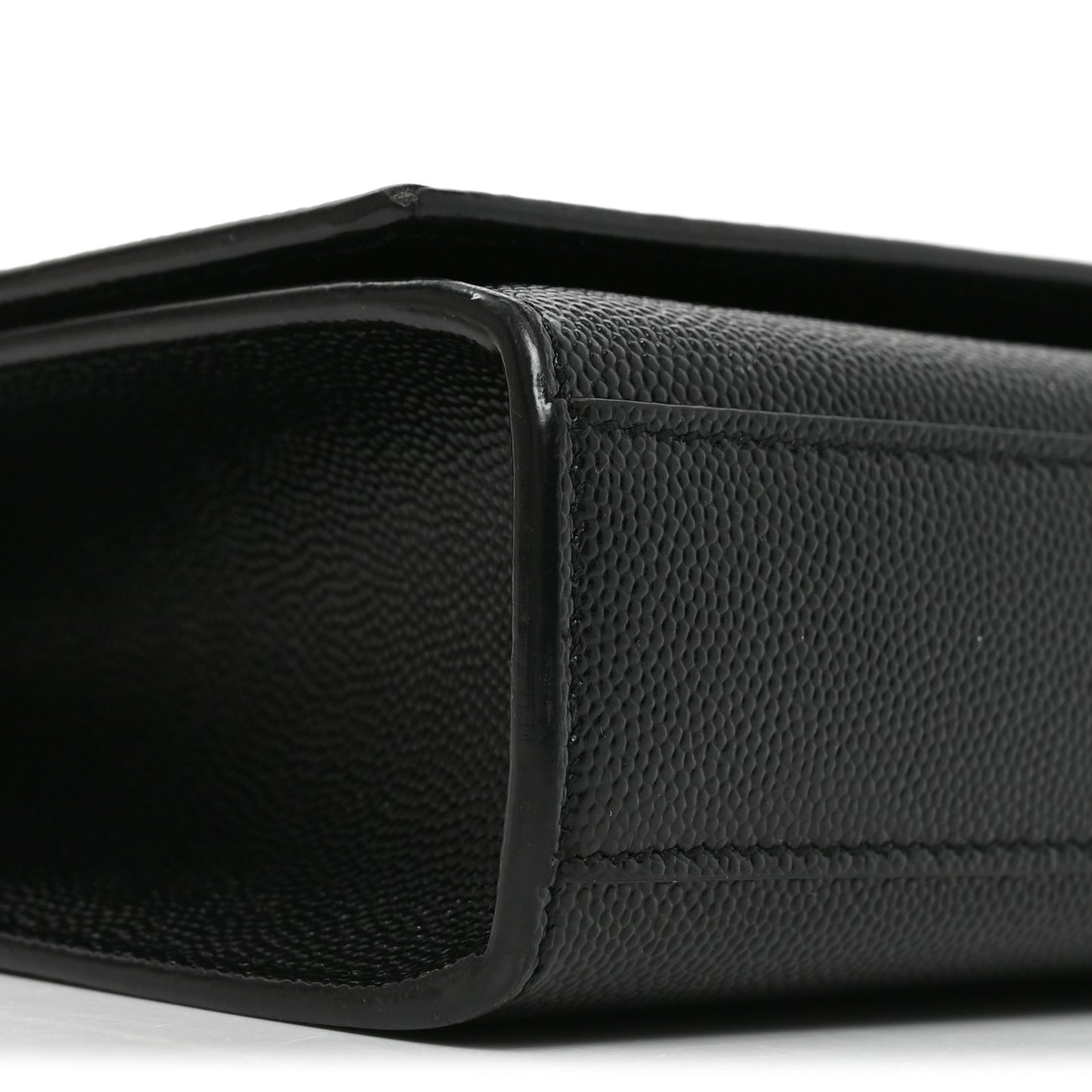 Grain De Poudre Medium Classic Monogram Kate Satchel Black