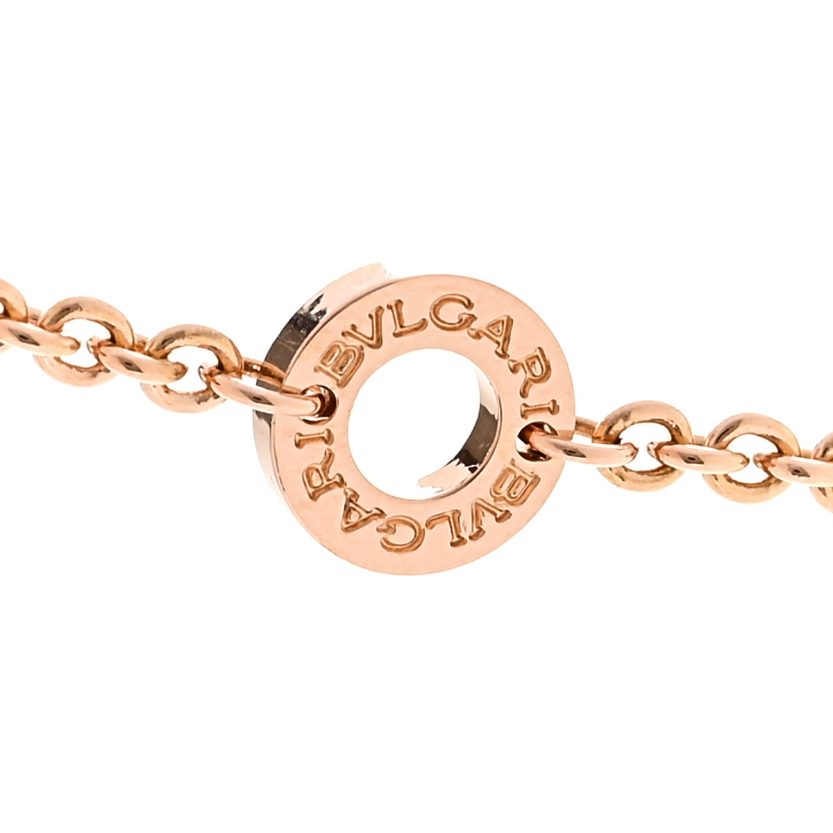 18K Rose Gold B.Zero1 Pendant Necklace