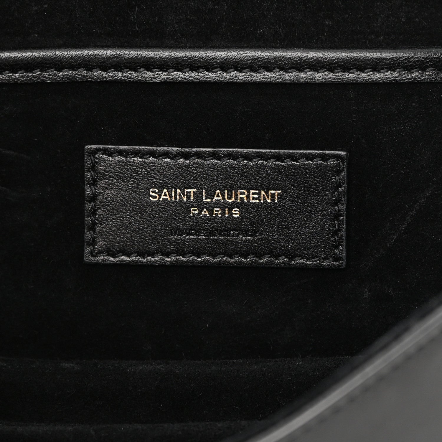Saint Laurent Smooth Calfskin Small Charlie Shoulder Bag Black 6 of 17