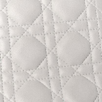 Christian Dior Lambskin Cannage Medium Lady Dior White 11 of 13